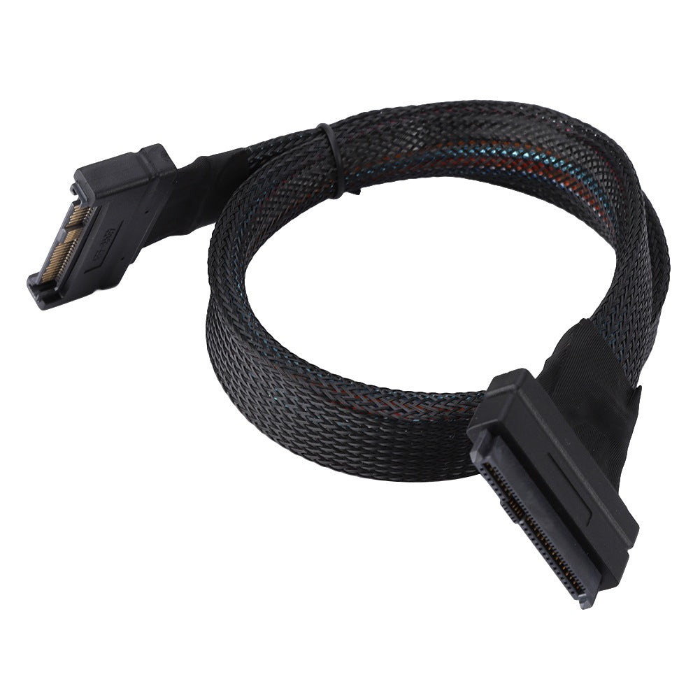 Mini SAS HD U.2 Extension Cable SFF-8639 Male to Female for High Speed Data Transfer and Enterprise Storage