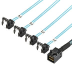 SFF-8643 to 4x SATA 7Pin Interface