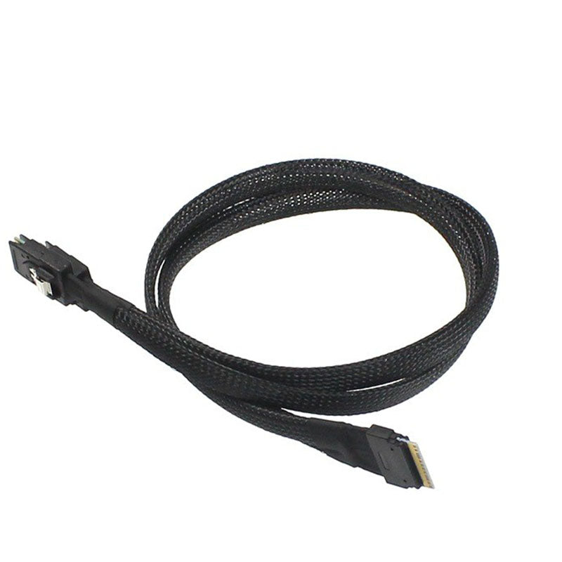 Xkuer SFF8654 8i to 2× SFF8087 High-Speed Mini SAS Cable