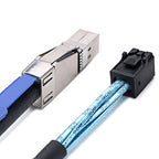 Xkuer SFF-8643 TO SFF-8644 EXTERNAL MINI SAS HD CABLE
