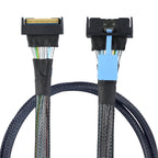 Xkuer GEN5 MCIO 8i 74P SERVER CABLE MCIO SFF-8654 8i 74P TO MCIO 8x 32Gbps High-Speed Data Transmission