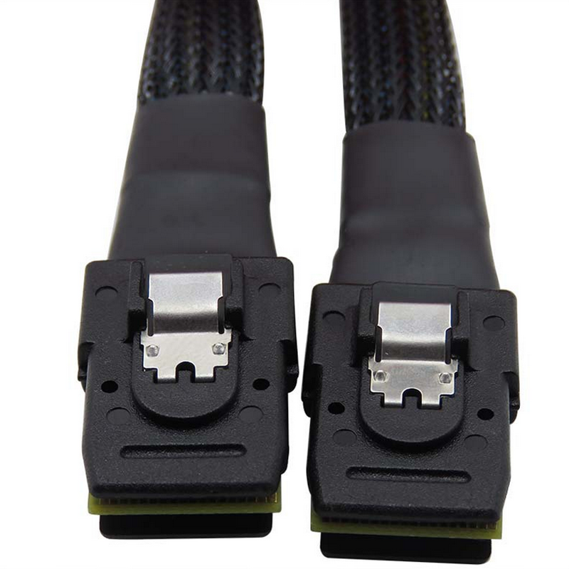 Xkuer SFF-8087 to SFF-8087 Extension Cable Mini SAS 36Pin 6Gbps Internal SAS Cable for Enterprise Server Storage and RAID Systems