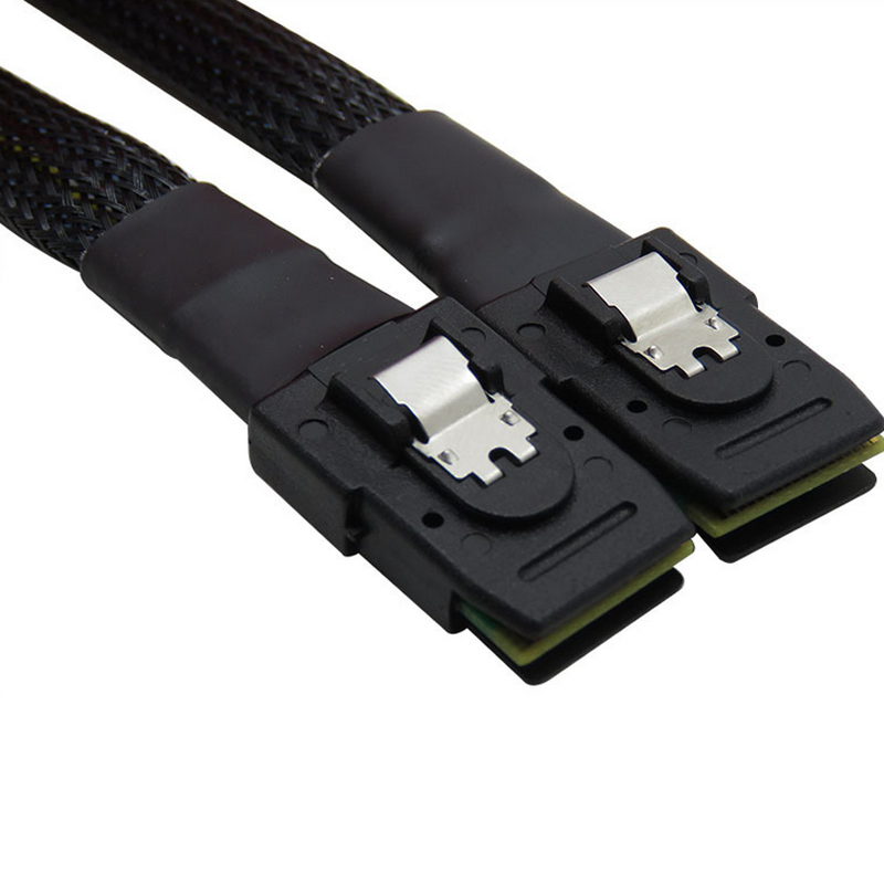 Xkuer SFF-8087 to SFF-8087 Extension Cable Mini SAS 36Pin 6Gbps Internal SAS Cable for Enterprise Server Storage and RAID Systems