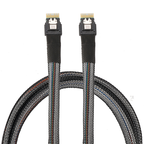 Xkuer SFF-8654 4i Slim SAS Cable – 12Gbps High-Speed Data for Servers & Storage
