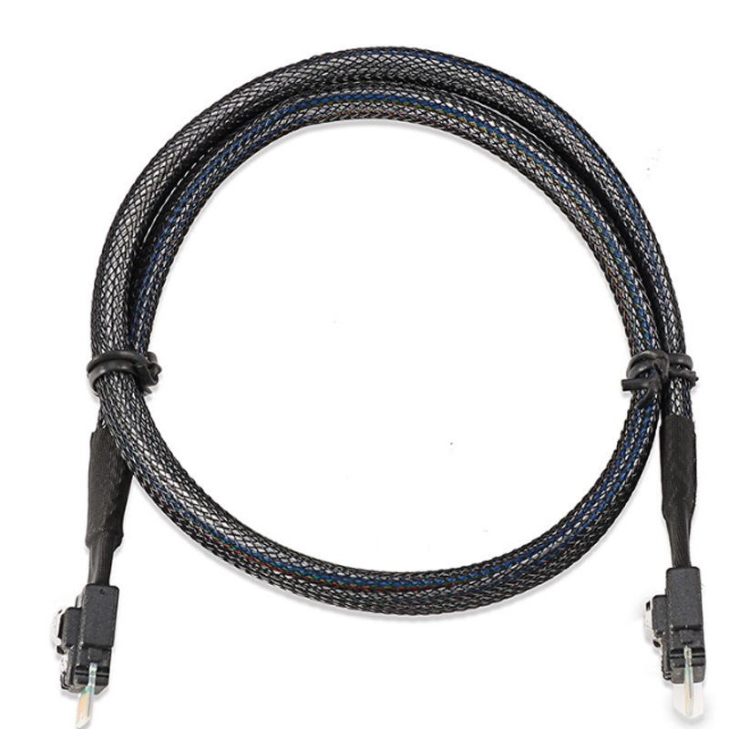 Xkuer SFF-8654 4i Slim SAS Cable – 12Gbps High-Speed Data for Servers & Storage