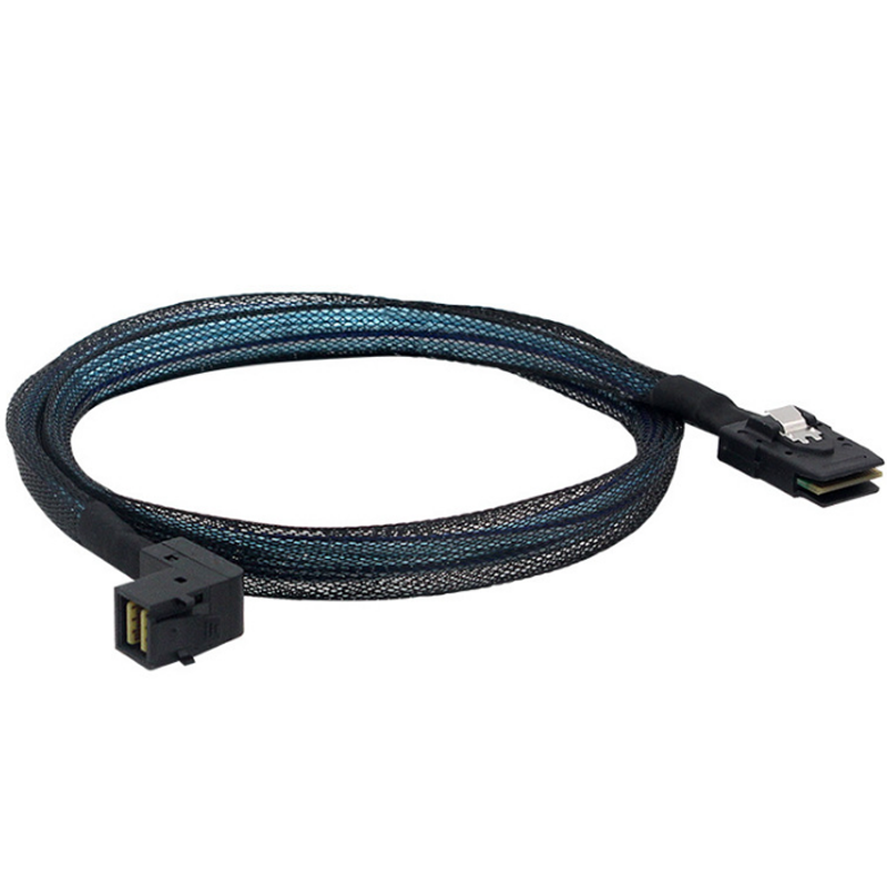 SFF-8087 to SFF-8643 90° Right Angle Cable