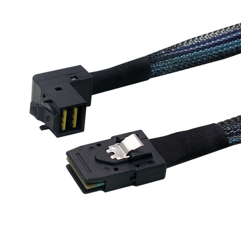SFF-8087 to SFF-8643 90° Right Angle Cable