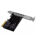 Xkuer PCIe X4 to Dual SFF-8643 U.2 NVMe SSD Expansion Card, Enterprise Storage Adapter, 32Gbps, Plug & Play