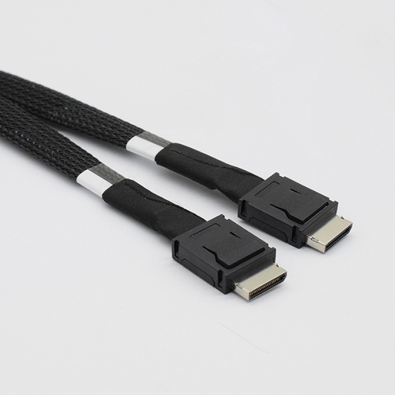 Xkuer SFF8611 8i to 2×4i Splitter Cable High-Speed Cable