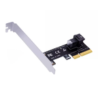 Xkuer U.2 SFF-8643 to PCIe 4.0 x4 NVMe Adapter Card with Full & Low Profile Brackets