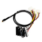 Xkuer SFF-8654 4i to 4x SFF-8482 Cable with SATA Power 12Gbps Mini SAS HD to 4 SAS/SATA Drives