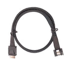 Xkuer PCIe Gen5 MCIO 4X 4i to OCuLink SFF-8611 Server Cable | 32GT/s Ultra-Fast Data Transfer