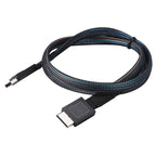 SFF-8611 24Gbps OCuLink Cable for RAID Controllers & Storage Servers