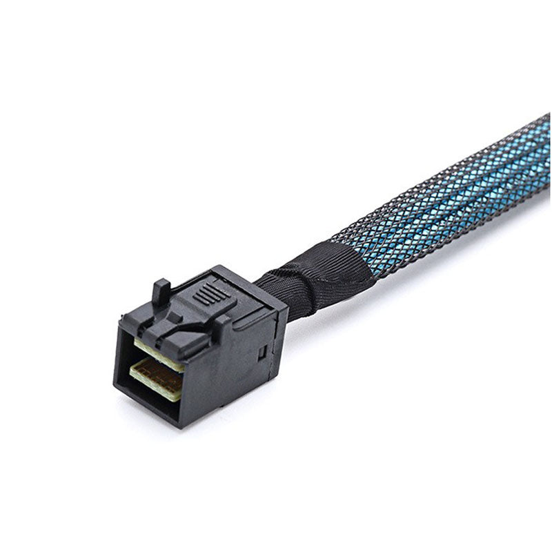 Xkuer High-Speed SFF8643 to SFF8482 SAS Cable – Power Support, Stable & Compatible for Storage Expansion