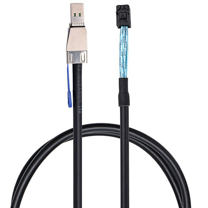 Xkuer SFF-8643 TO SFF-8644 EXTERNAL MINI SAS HD CABLE