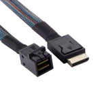 Xkuer SFF8611 to SFF8643 SAS/NVMe Cable Length 0.6m