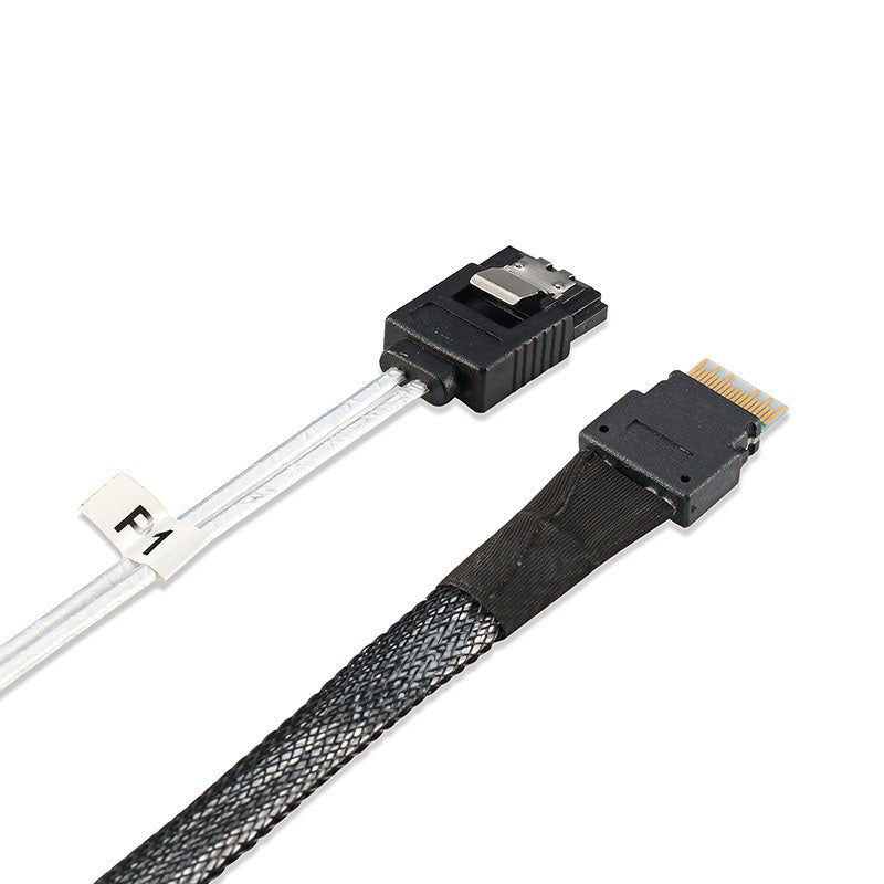 Xkuer Mini SAS SFF-8654 to 4 SATA Adapter Cable