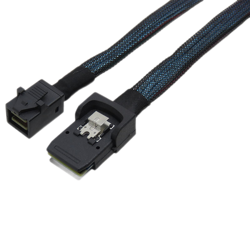 Mini SAS HD SFF-8643 to SFF-8087 Internal Cable for High-Speed Data Transfer in Servers and NAS Systems