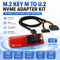 Xkuer M.2 Key M to U.2 NVMe SSD Adapter Card SFF-8643 to SFF-8639 Converter