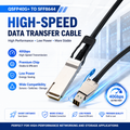 Xkuer QSFP+ 40G TO SFF-8644 HIGH-SPEED DATA TRANSFER CABLE FOR SERVERS • SWITCHES • STORAGE SYSTEMS