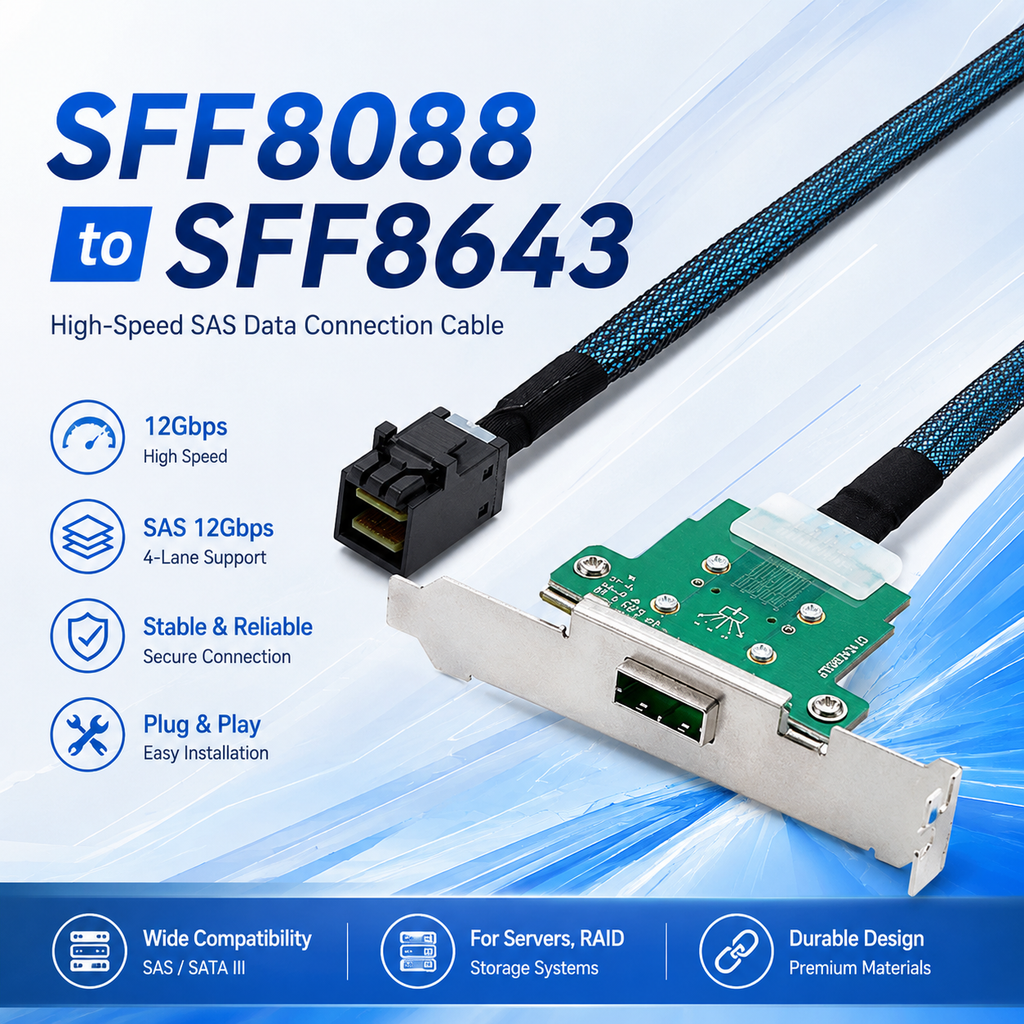 SFF8088 to SFF8643 Interface