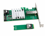 Xkuer M.2 to 10G SFP+ Fiber NIC Intel 82599EN X520-DA1 PCIe x4 10GbE Network Adapter Card