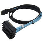 Mini SAS SFF-8087 to SFF-8482 Cable with 12Gbps High Speed Data Transfer for Enterprise Storage Applications