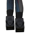 Xkuer SFF-8643 to SFF-8643 Internal Mini SAS HD Extension Cable 0.5m for Enterprise Server Storage Applications