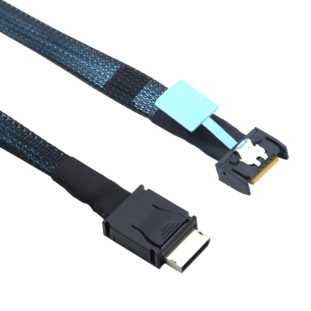 Xkuer GEN5 MCIO 4i TO OCuLink 4i CABLE PCIe 5.0 • 32GT/s • Enterprise Server Connectivity
