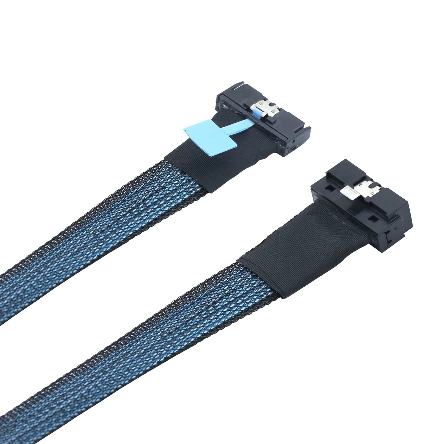Xkuer PCIe Gen5 MCIO 8X to LP SlimSAS SFF-8654 74P High-Speed Server Cable 32GT/s Ultra-Fast Data Transfer | Enterprise Storage & AI Server Ready