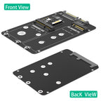 Xkuer M.2 NGFF & mSATA to SATA III 2-in-1 SSD Adapter Converter Card