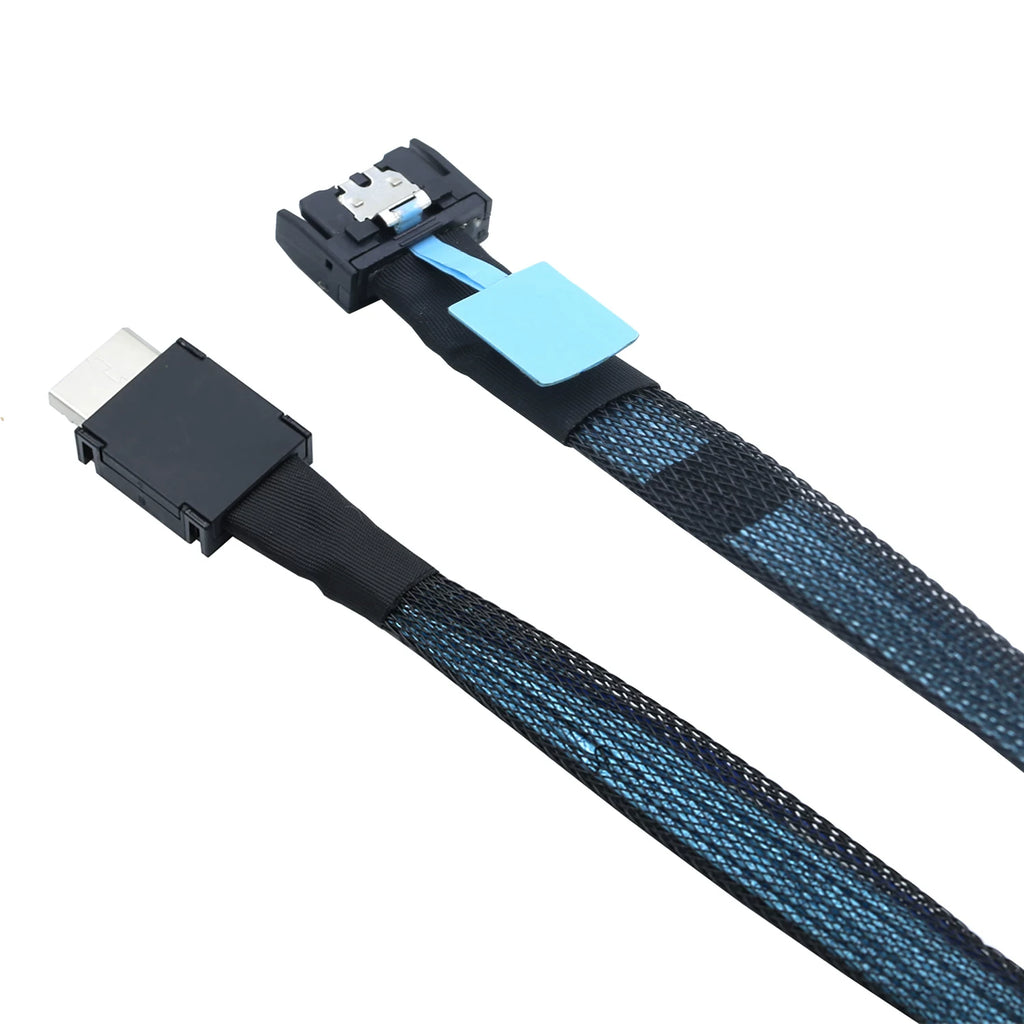 Xkuer GEN5 MCIO 4i TO OCuLink 4i CABLE PCIe 5.0 • 32GT/s • Enterprise Server Connectivity