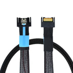 Xkuer Gen5 PCIe MCIO Slimline SFF-8654 4i to MCIO 4i High-Speed Server Data Cable