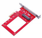 Xkuer U.2 (SFF-8639) NVMe SSD to PCIe 3.0 x4 Adapter Card, Direct Mount U.2 SSD Expansion Card for Desktop, Workstation & Server