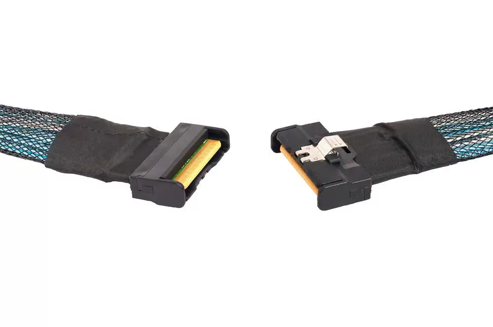 Xkuer PCIe Gen5 MCIO 8I to SFF-8654 8I Cable 74P High-Speed Server Interconnect
