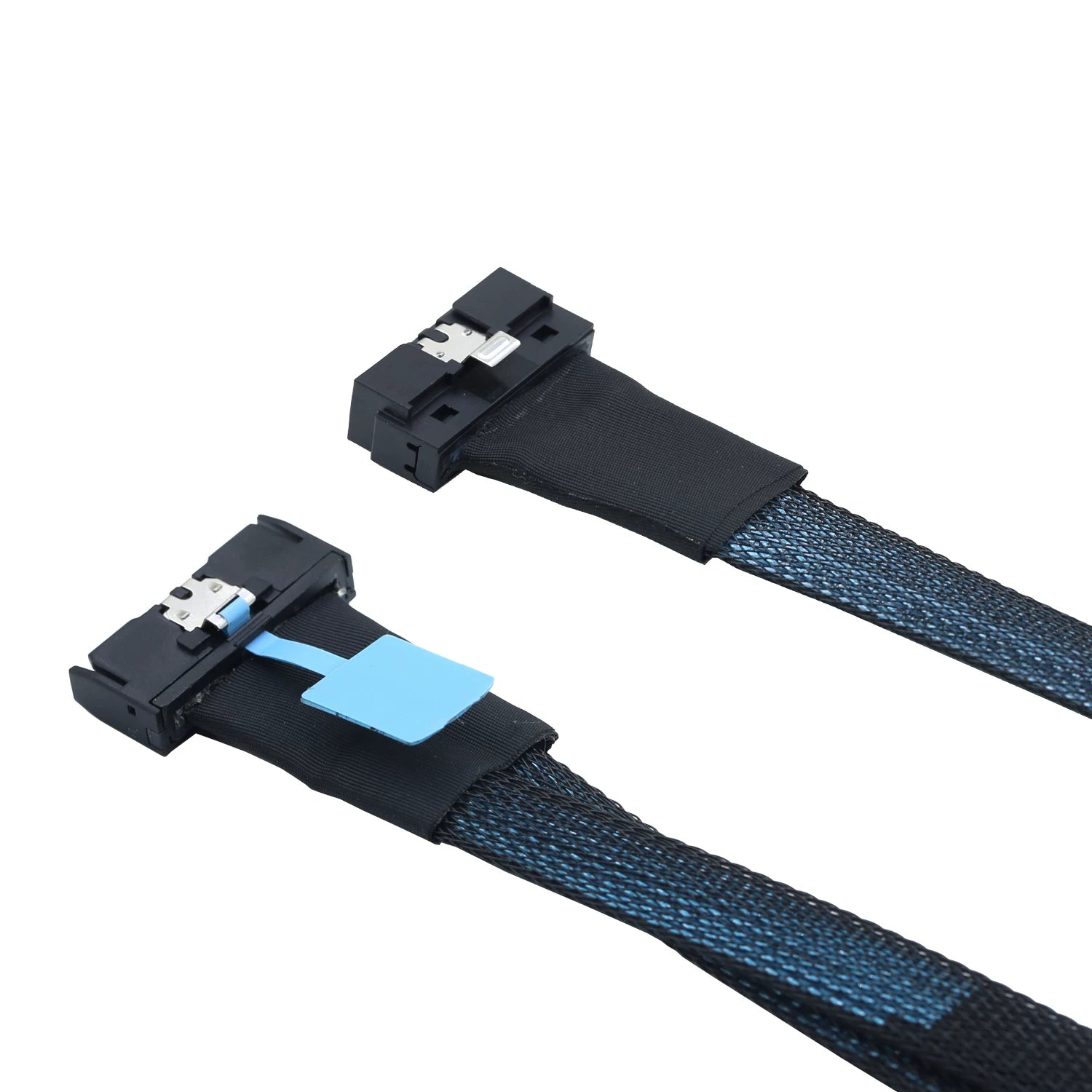 Xkuer PCIe Gen5 MCIO 8X to LP SlimSAS SFF-8654 74P High-Speed Server Cable 32GT/s Ultra-Fast Data Transfer | Enterprise Storage & AI Server Ready