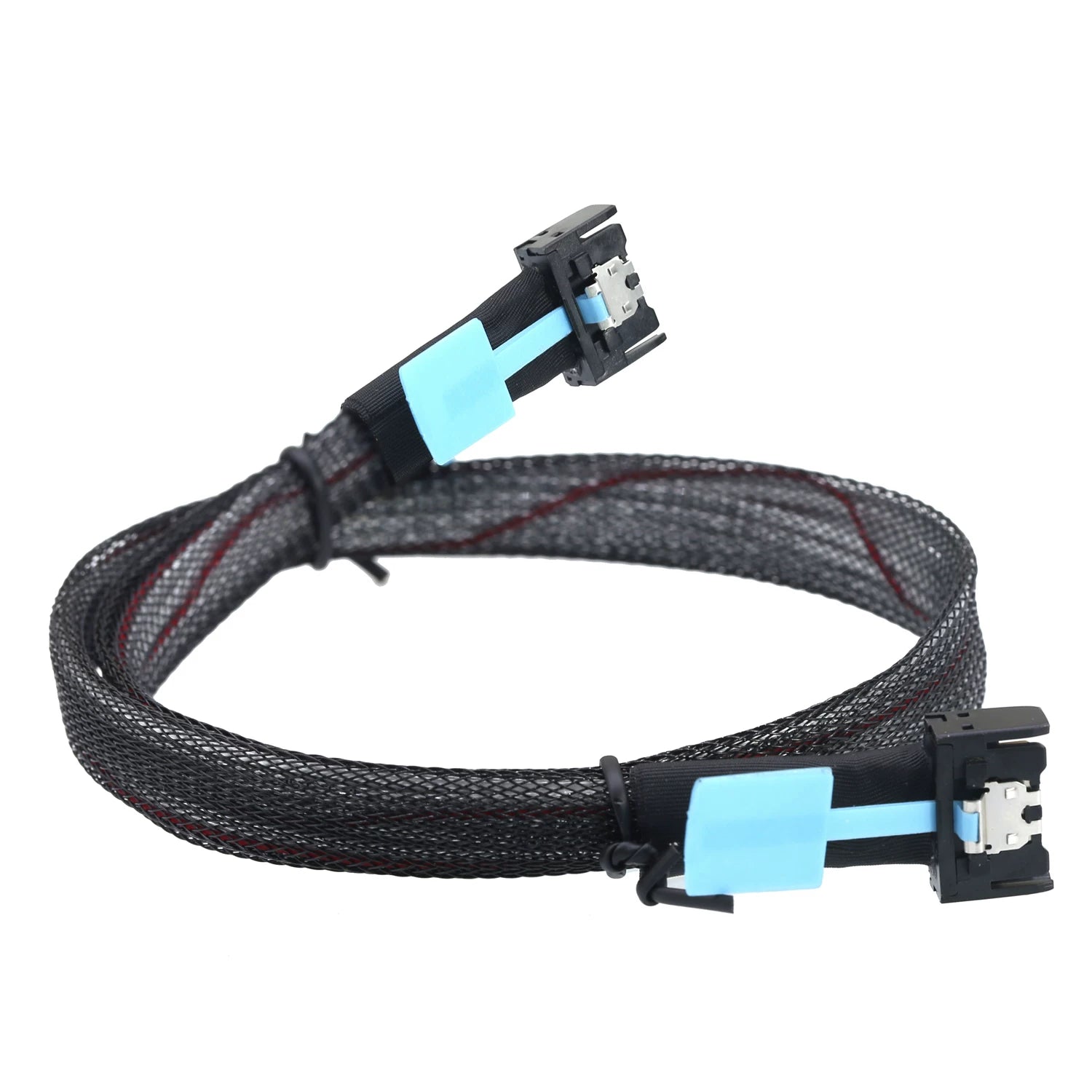 Xkuer Gen5 PCIe MCIO Slimline SFF-8654 4i to MCIO 4i High-Speed Server Data Cable
