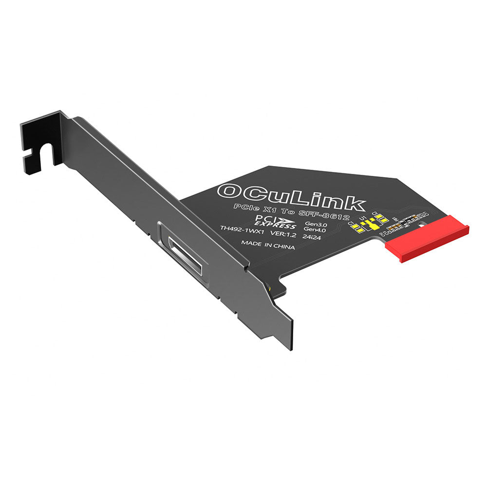 Xkuer PCIe 4.0 OCULINK ADAPTER SFF-8611 / SFF-8612 to U.2 SSD & eGPU