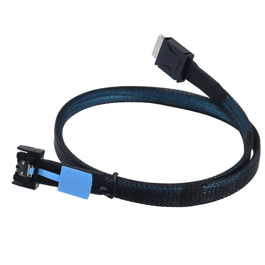 Xkuer GEN5 MCIO 4i TO OCuLink 4i CABLE PCIe 5.0 • 32GT/s • Enterprise Server Connectivity