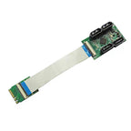 Xkuer M.2 NGFF A/E Key to 4-Port SATA 3.0 Converter ASM1064 Chipset | PCIe Only | 6Gbps