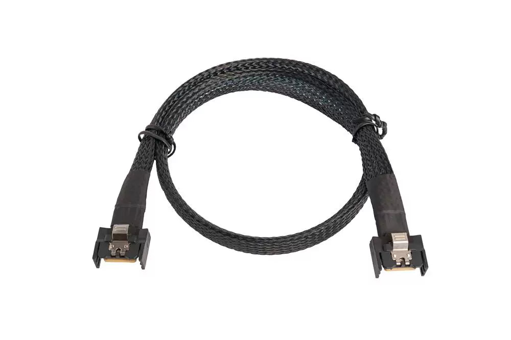 Xkuer Gen5 MCIO 4X SFF-8654 4i to MCIO 4X SFF-8654 4i Cable | Enterprise Server Connectivity Solution