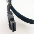 Xkuer PCIe 5.0 MCIO X4 4i 38Pin to E1.S/E3.S NVMe SSD Data Cable Gen5 High-Speed Server Storage Cable