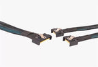 Xkuer PCIe Gen5 MCIO 8X 8i 5.0 SFF-8654 8i to Dual MCIO 4X SFF-8654 4i Cable