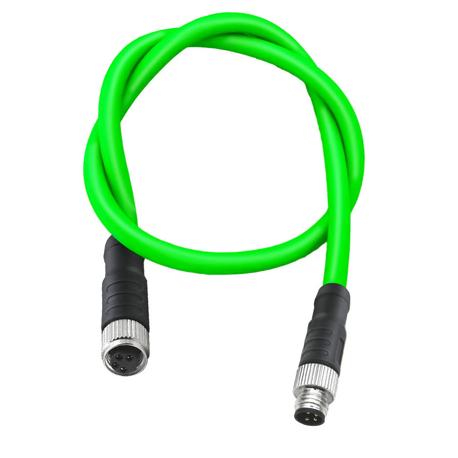 Xkuer M8 4-Pin A-Code Male to Male / Male to Female Industrial Sensor Encoder Cable IP67 Waterproof