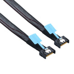 Xkuer Gen5 PCIe MCIO Slimline SFF-8654 4i to MCIO 4i High-Speed Server Data Cable