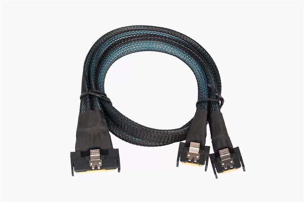Xkuer PCIe Gen5 MCIO 8X 8i 5.0 SFF-8654 8i to Dual MCIO 4X SFF-8654 4i Cable