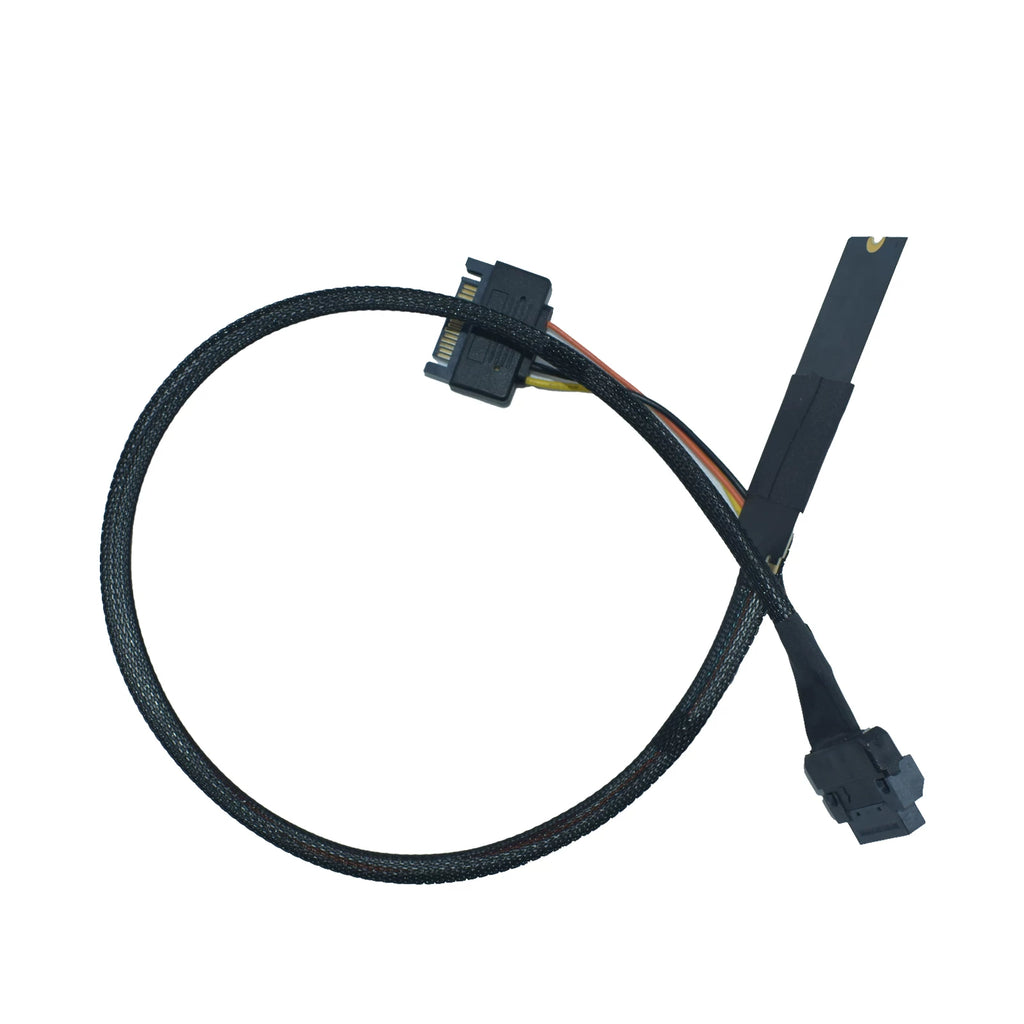Xkuer M.2 NVMe to E1.S / E3.S SSD Cable PCIe 5.0 Gen5 High-Speed Adapter 32GT/s Enterprise Storage Solution