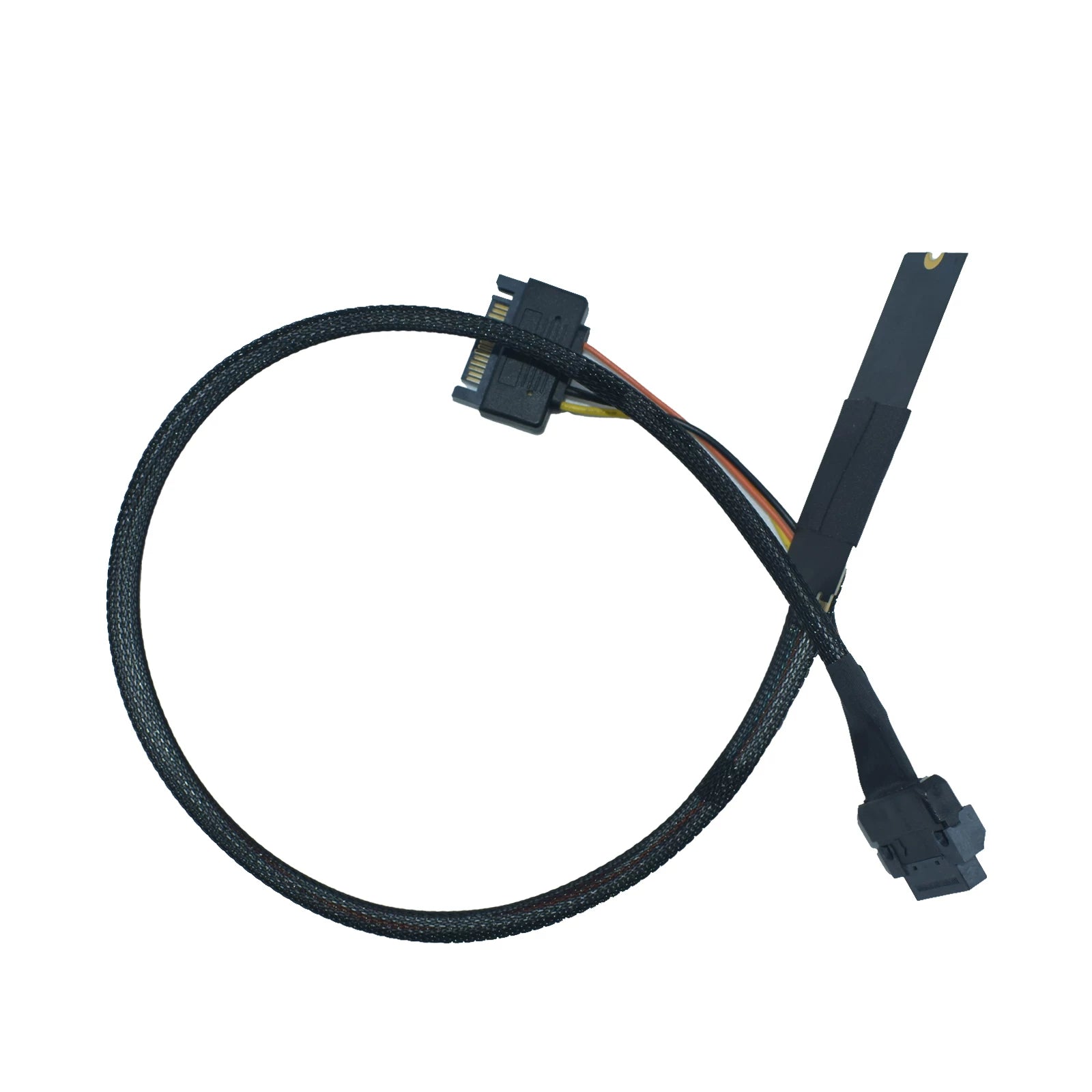 Xkuer M.2 NVMe to E1.S / E3.S SSD Cable PCIe 5.0 Gen5 High-Speed Adapter 32GT/s Enterprise Storage Solution