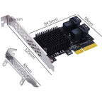 Xkuer PCIe X4 to Dual SFF-8643 U.2 NVMe SSD Expansion Card, Enterprise Storage Adapter, 32Gbps, Plug & Play