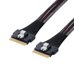 SFF-8654 8i 74PIN Male to Male Interface